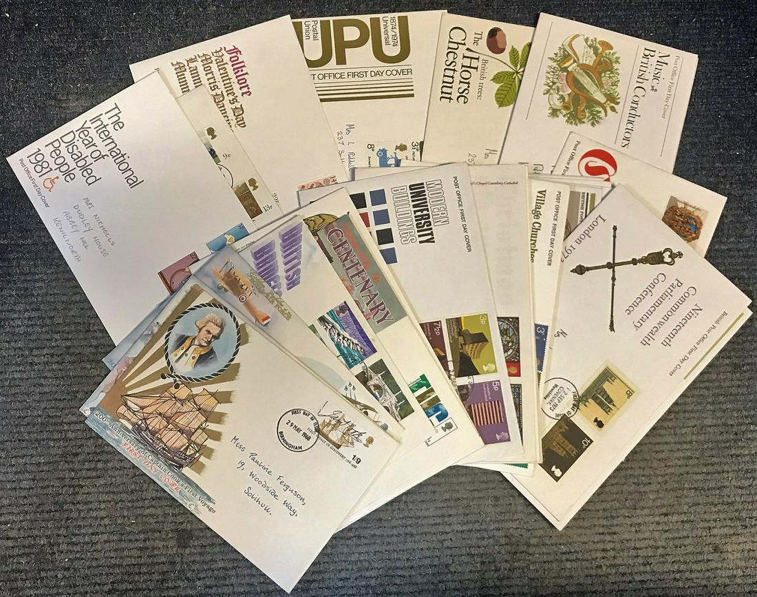 GB FDC collection 32 FDC dating 1968/1979. Good (1 of 1)