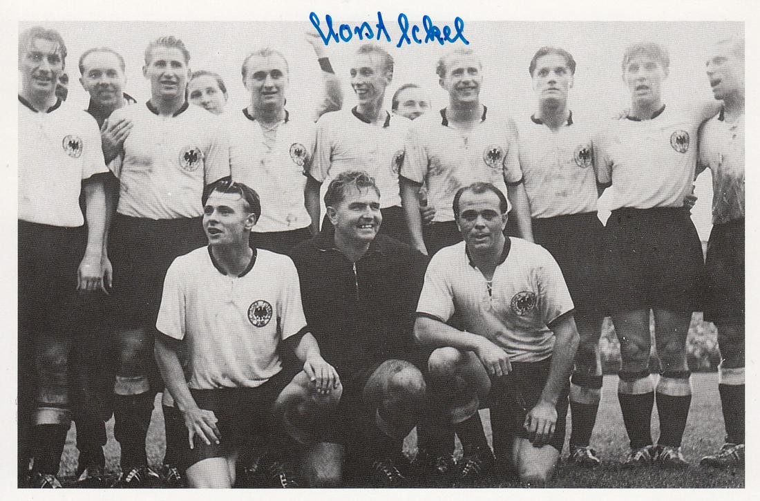 Autographed Horst Eckel Postcard, Issued By Mars For (1 of 1)