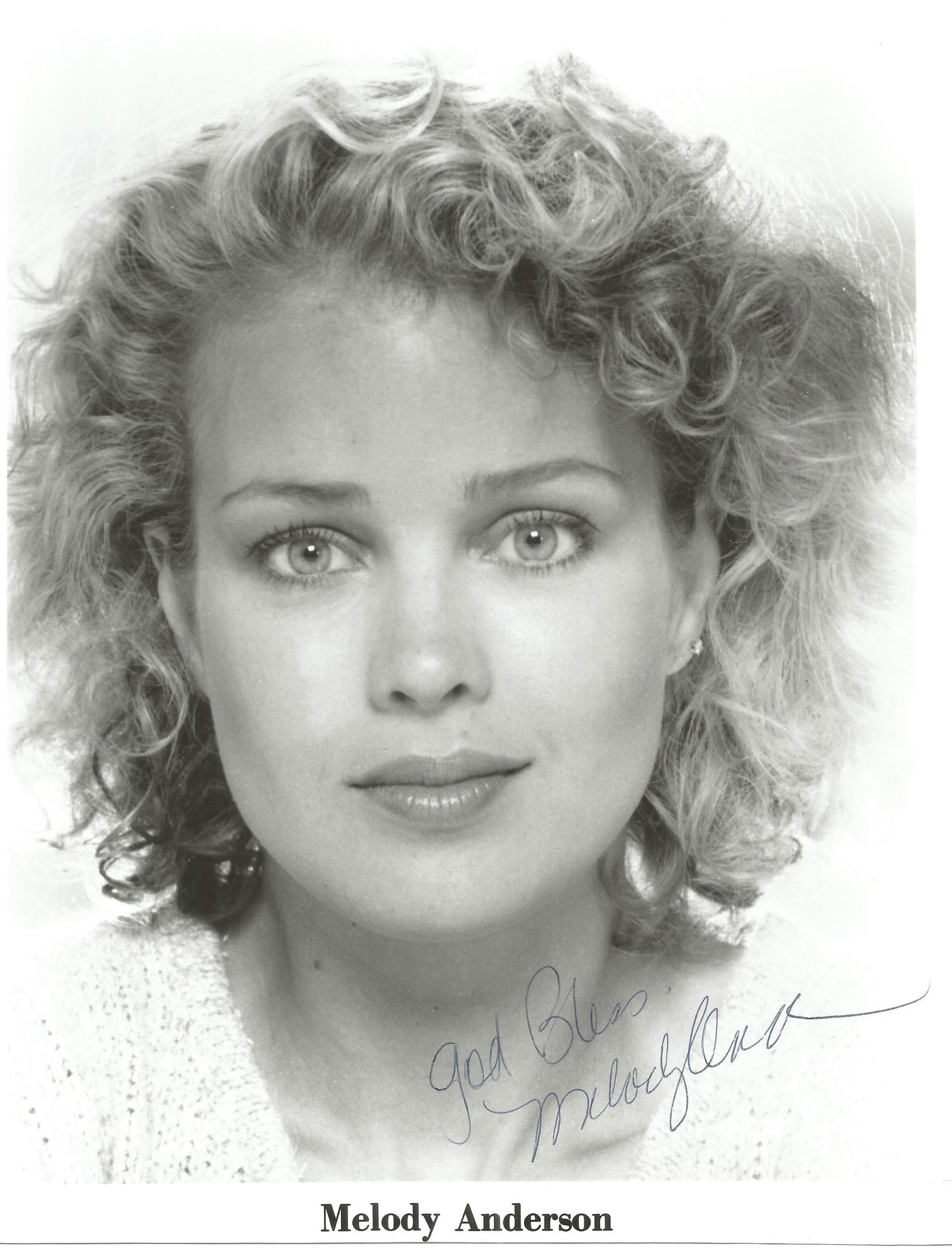 Melody Anderson signed black & white photo 10 x 8. Good: Melody Anderson signed black & white photo 10 x 8. Good condition. All autographs come with a Certificate of Authenticity. We combine postage on multiple winning lots and can ship worldwide. UK po