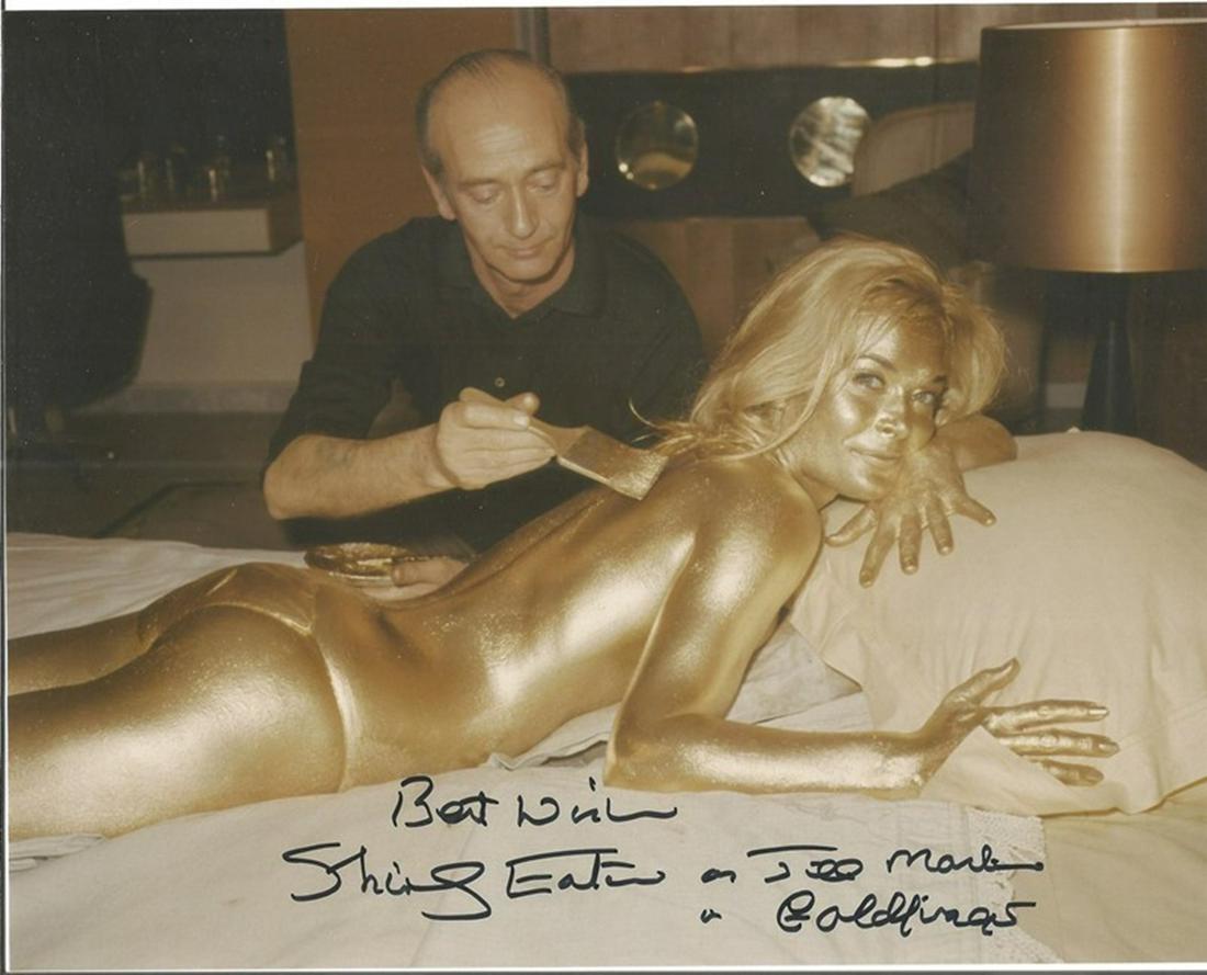 Shirley Eaton signed James Bond 10 x 8-inch colour (1 of 1)