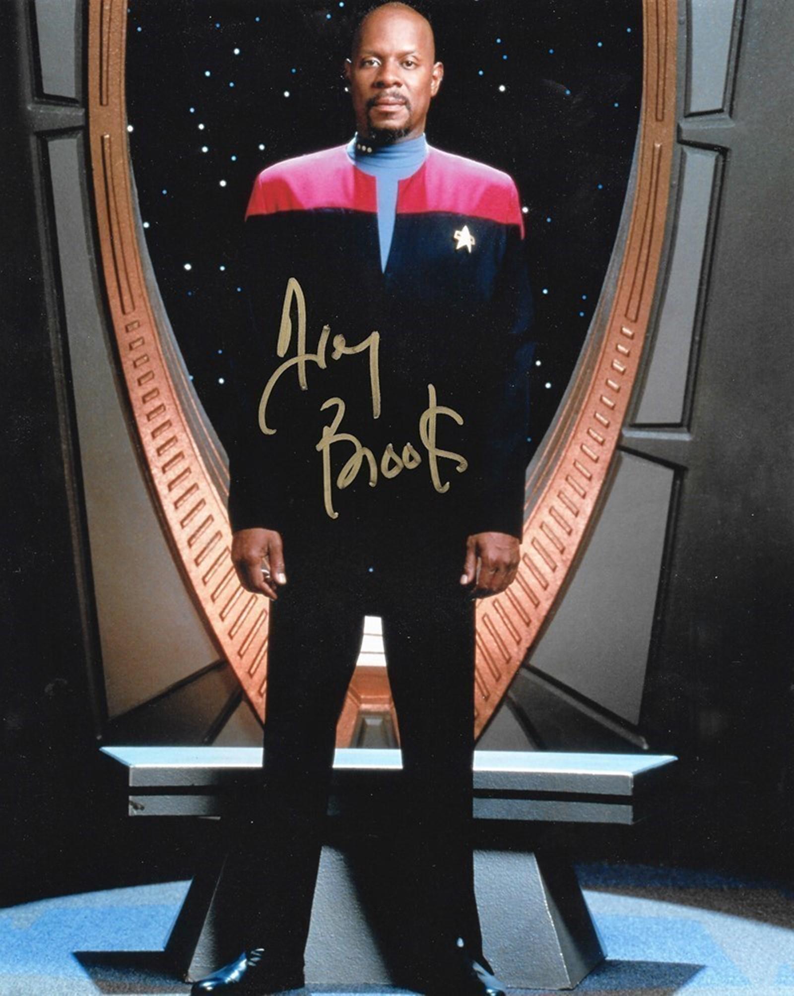 Avery Brooks 10x8 Coloured Signed Photo (1 of 1)