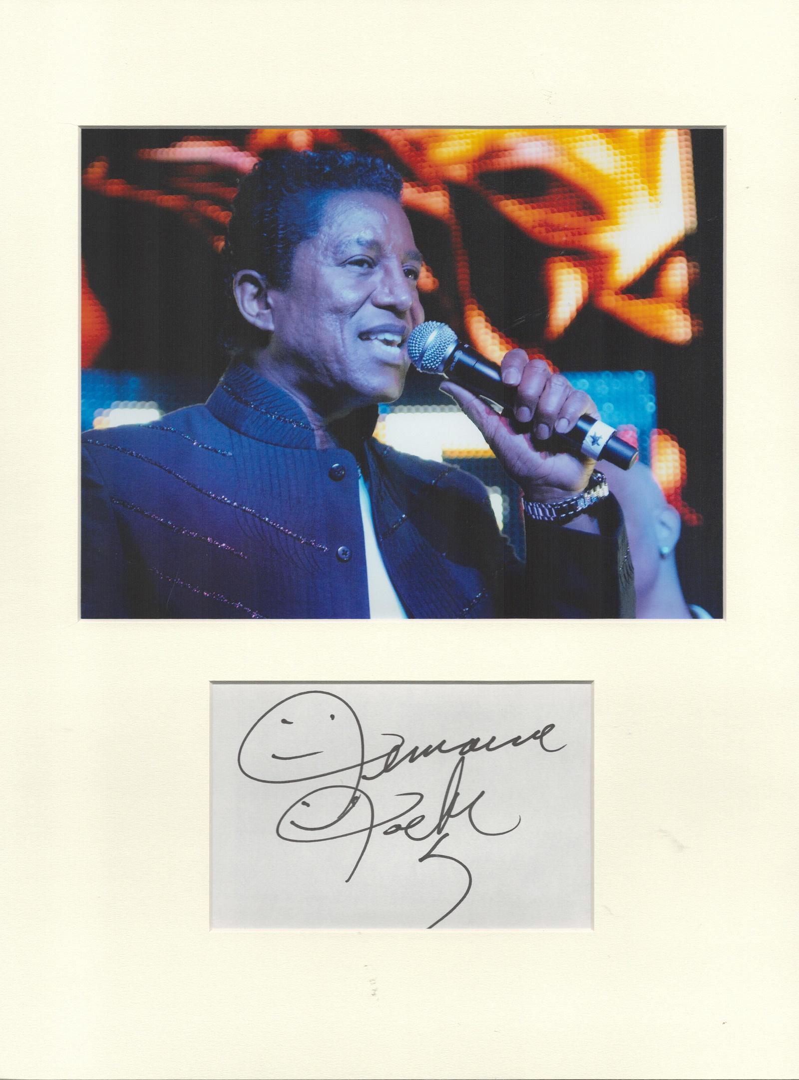 Jermaine Jackson music, signature piece autograph (1 of 1)