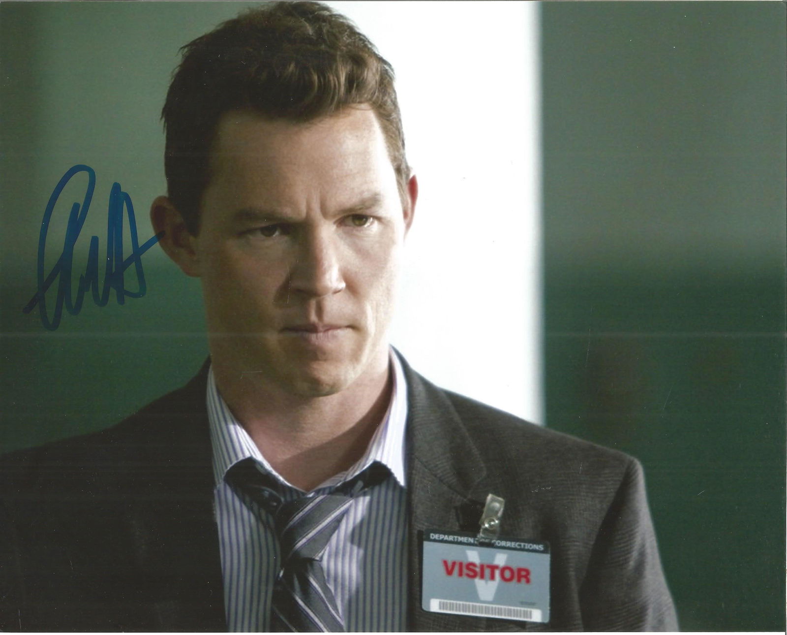 Shawn Hatosy actor signed colour photo 10 x 8 inch. (0123) on Oct 13