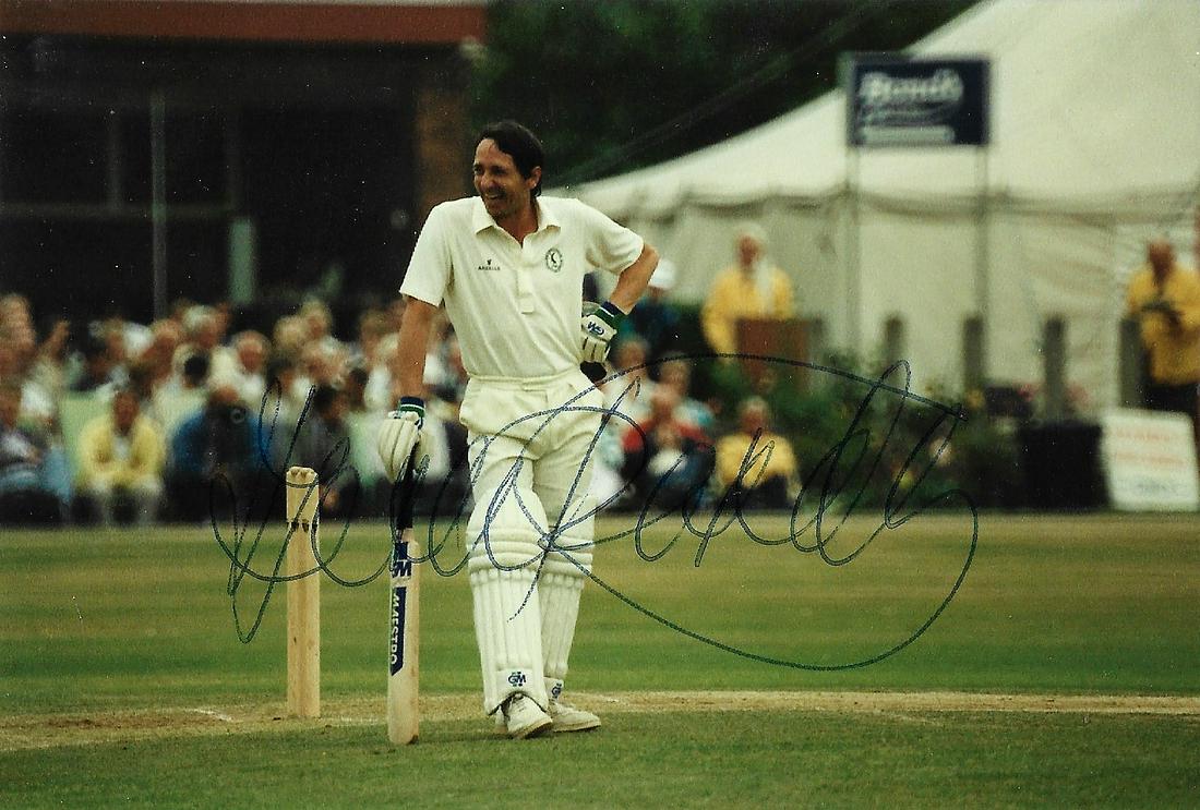 Cricket Derek Randall signed Nottinghamshire 5x4 colour ( 0832) on Oct