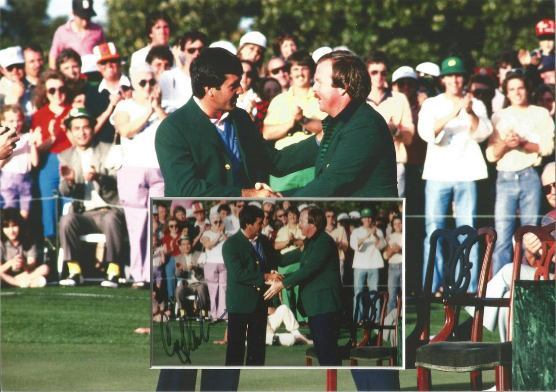 Golf Craig Stadler 12x8 mounted signature superb image: Golf Craig Stadler 12x8 mounted signature superb image after winning his Masters Green jacket professionally mounted. Craig Robert Stadler, born June 2, 1953, is an American professional golfer who ha