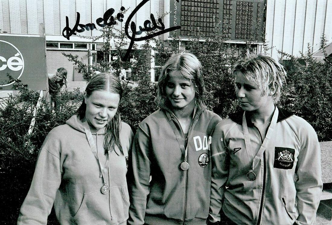 Olympics Kornelia Ender signed 6x4 black and white (1 of 1)