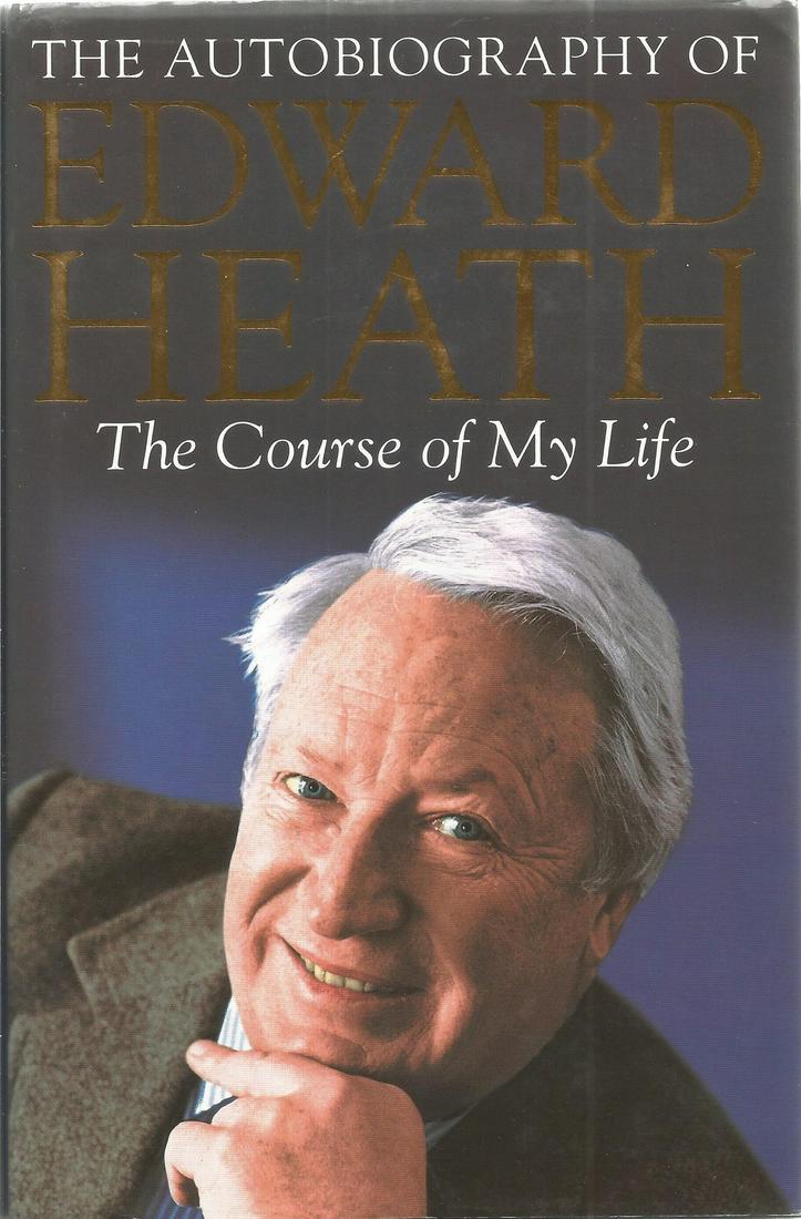 Prime Minister Edward Heath signed hardback book The (1 of 2)