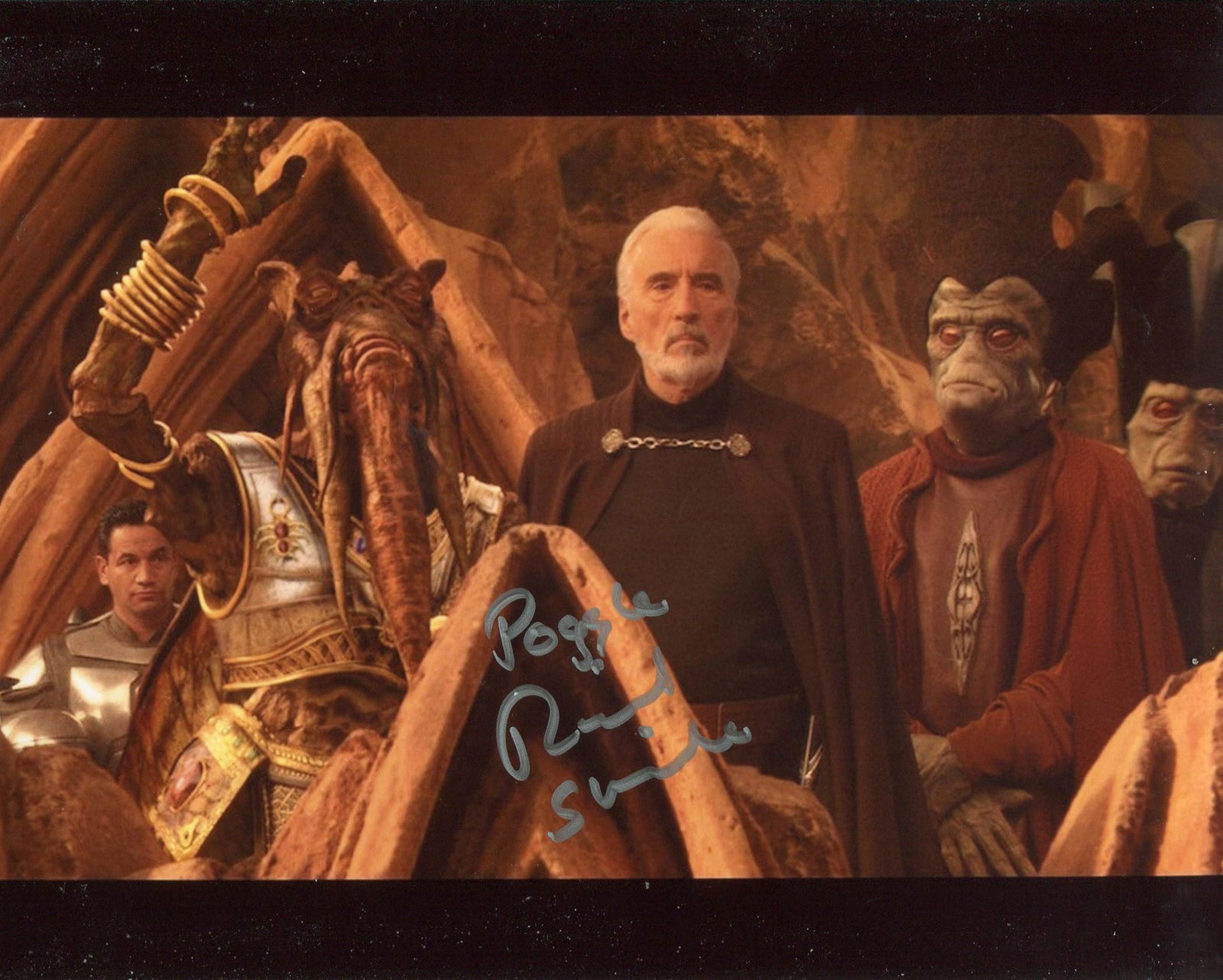 Star Wars. Nice 8x10 photo signed by Star Wars actor (1 of 1)
