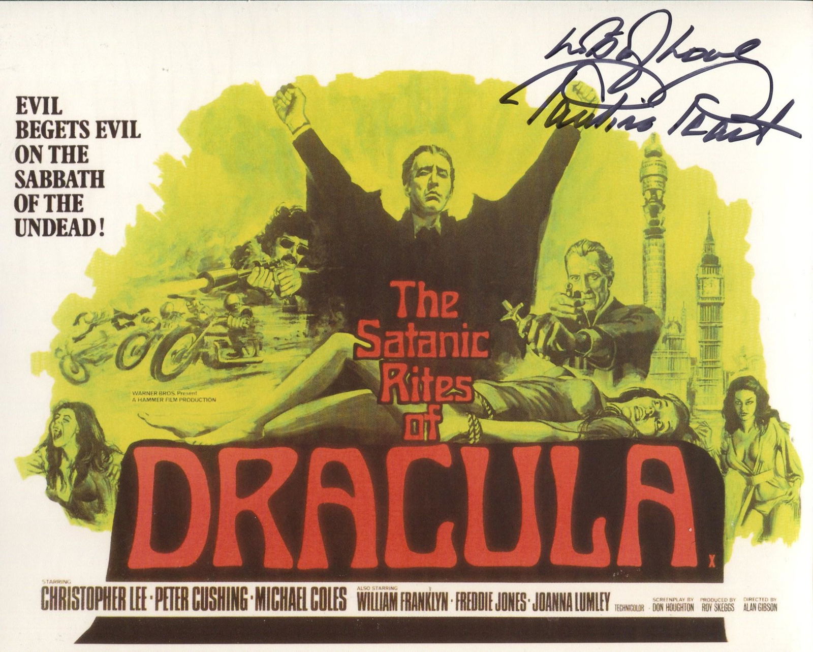The Satanic Rites of Dracula hammer horror movie photo (1 of 1)