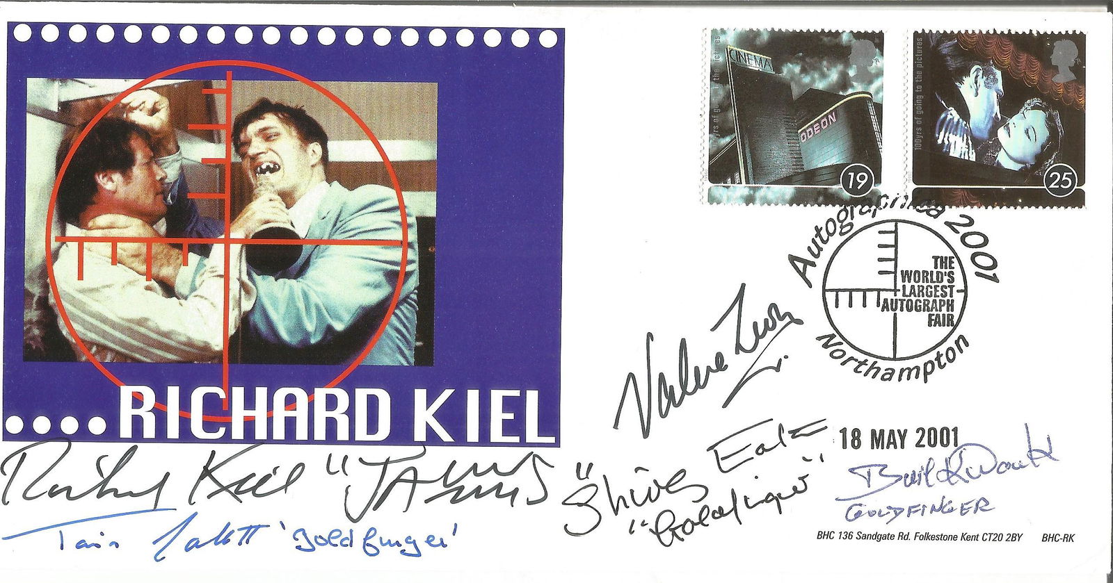 Richard Kiel, a Limited Edition FDC, number 176 of 500, (1 of 1)