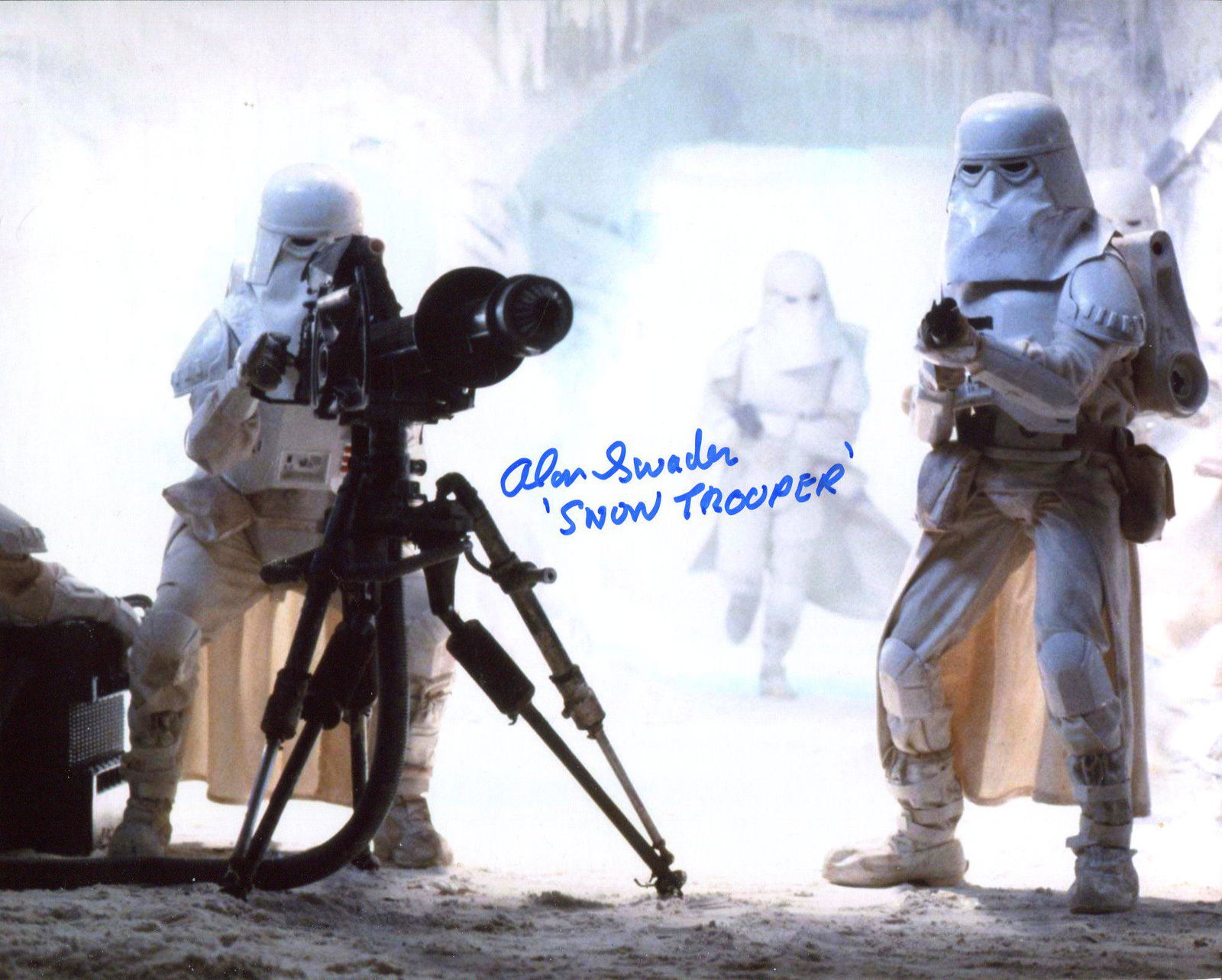 Star Wars 8x10 Empire Strikes Back photo signed by Snow (1 of 1)