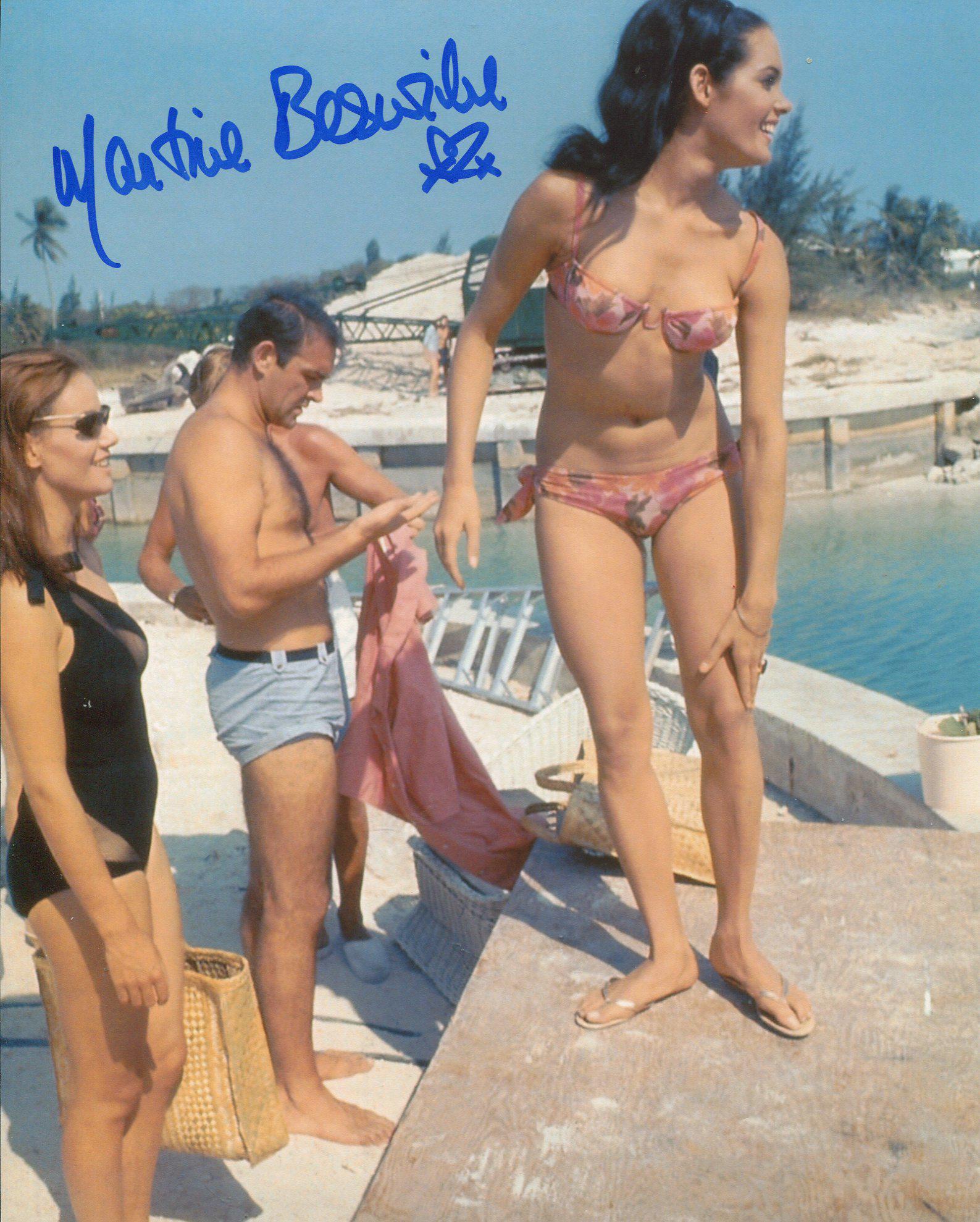 James Bond 8x10 Thunderball photo signed by Martine (1 of 1)
