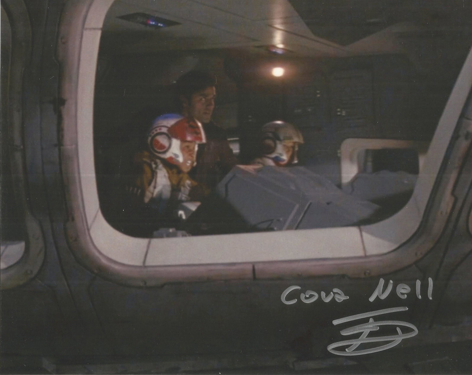 Star Wars 8x10 photo signed by Daniela Tlumacova as: Star Wars 8x10 photo signed by Daniela Tlumacova as Cous Nell. Good condition. All autographs come with a Certificate of Authenticity. We combine postage on multiple winning lots and can ship worldwid