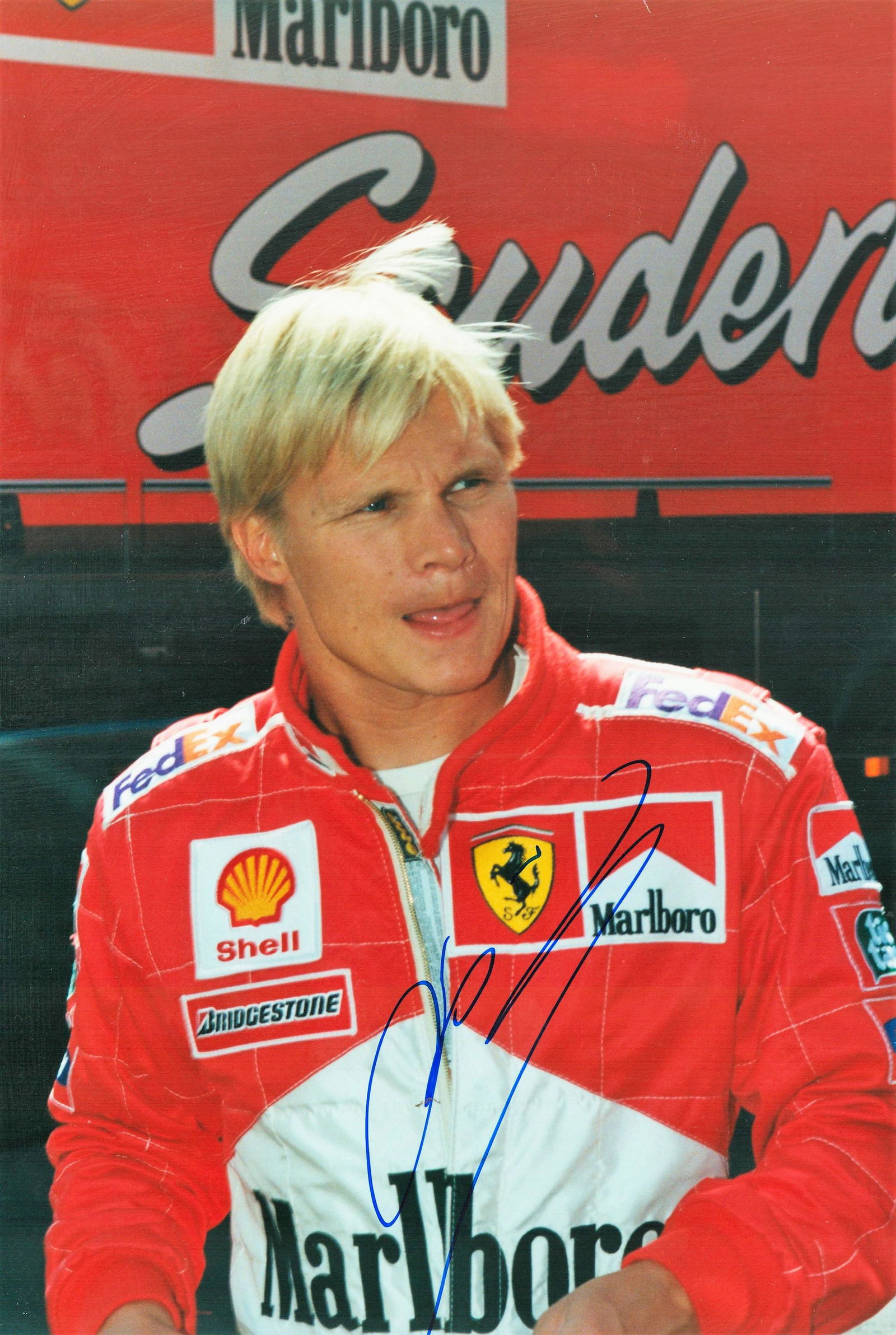 Motor Racing Mika Juhani Salo (born 30 November 1966) (1 of 1)
