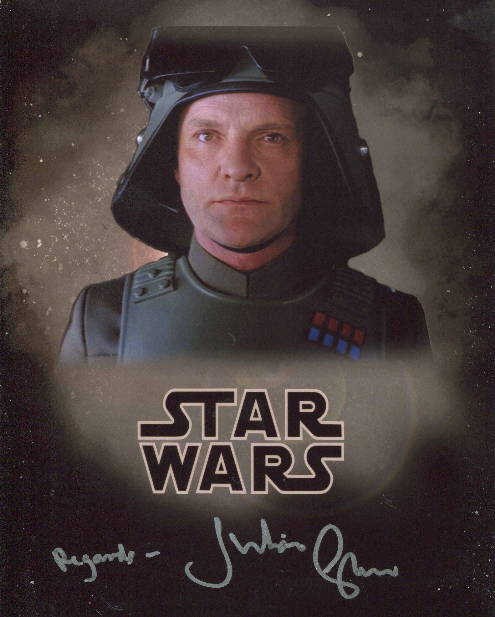 Star Wars 8x10 photo signed by actor Julian Glover as (1 of 1)