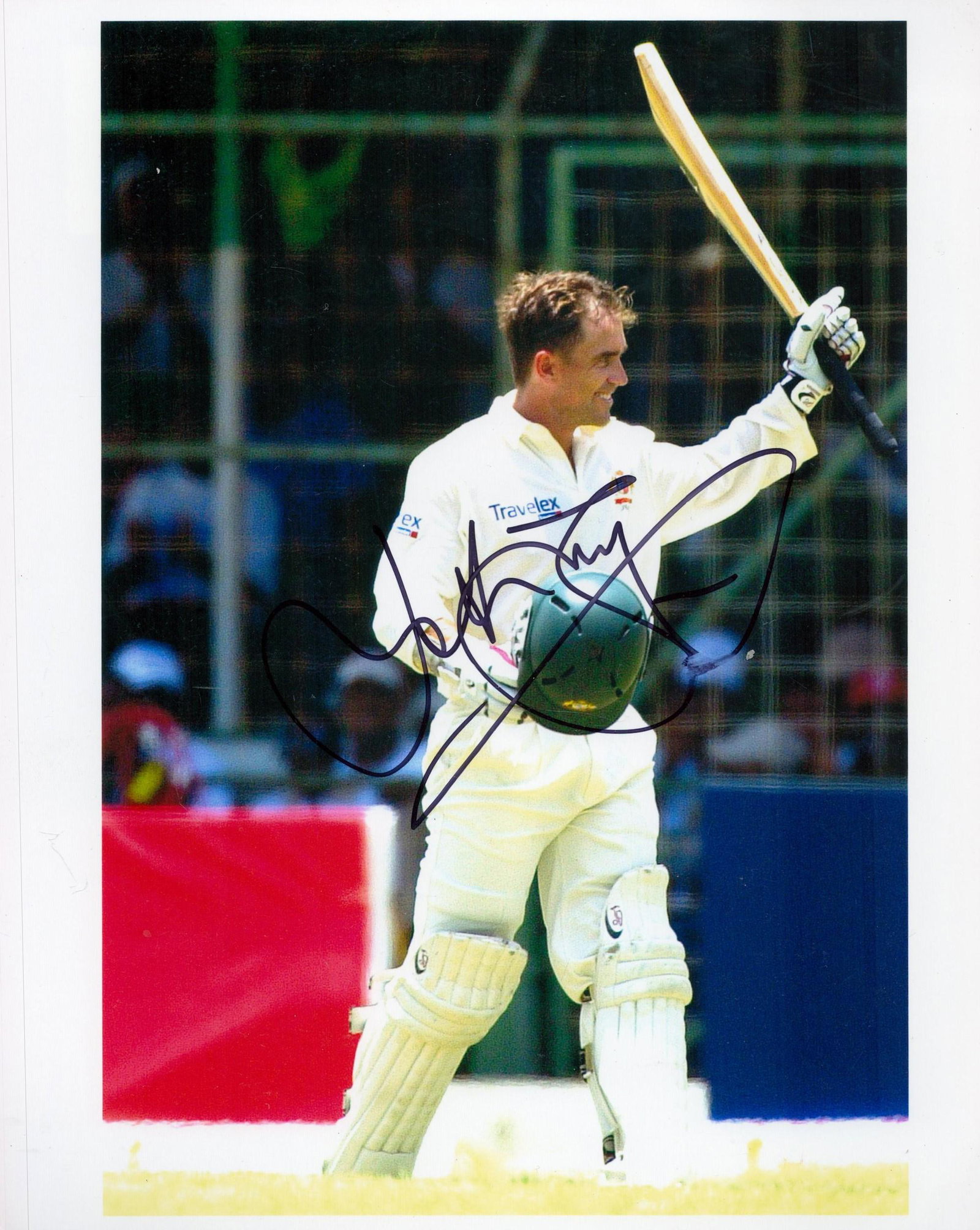 Cricket Justin Langer signed 10x8 colour photo. Justin Lee Langer AM (born 21 November 1970) is an: Cricket Justin Langer signed 10x8 colour photo. Justin Lee Langer AM (born 21 November 1970) is an Australian cricket coach and former cricketer. He is the current coach of the Australia men's nationa
