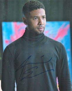 Jussie Smollett American Actor Best Known For Starring In TV Series Empire. Signed 10x8 Colour: Jussie Smollett American Actor Best Known For Starring In TV Series Empire. Signed 10x8 Colour Photo. Good condition. All autographs come with a Certificate of Authenticity. We combine postage on