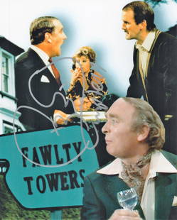 Actor, Ken Campbell signed Fawlty Towers 10x8 colour photograph pictured during his role in the: Actor, Ken Campbell signed Fawlty Towers 10x8 colour photograph pictured during his role in the British sitcom. Good condition. All autographs come with a Certificate of Authenticity. We combine