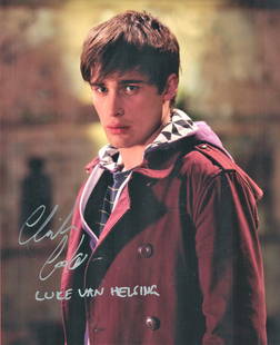 Actor, Christian Cooke signed Demons 10x8 colour photograph pictured as Luke Van Helsing in the 2009: Actor, Christian Cooke signed Demons 10x8 colour photograph pictured as Luke Van Helsing in the 2009 film- Demons. Good condition. All autographs come with a Certificate of Authenticity. We combine