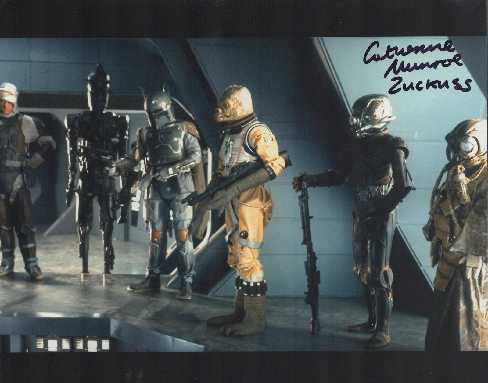 Star Wars Actor, Catherine Munroe signed 10x8 colour photograph. Munroe, known in the credits as (1 of 1)