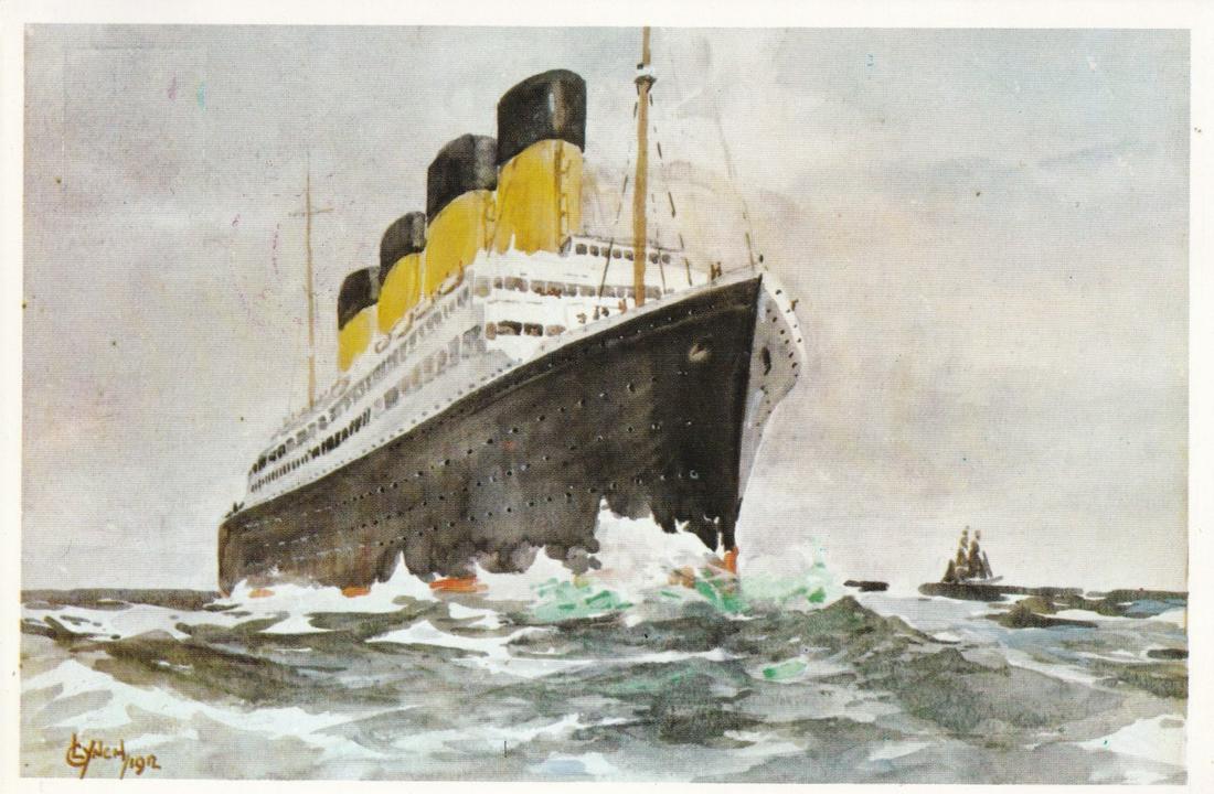 Walter Lord, Author of " A Night to Remember, The Story of the Titanic", Official Signed Titanic (1 of 2)