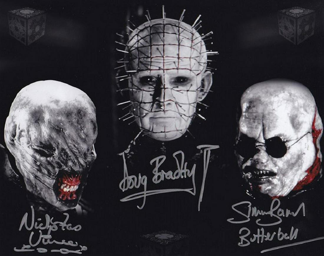Blowout Sale! Exclusive Hellraiser Montage hand signed 10x8 photo. This beautiful 10x8 hand signed (1 of 1)