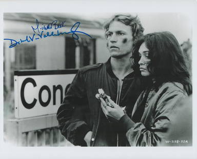 Michael Beck and Deborah Van Valkenburgh signed 10x8 black and white photo. Good condition. All: Michael Beck and Deborah Van Valkenburgh signed 10x8 black and white photo. Good condition. All autographs come with a Certificate of Authenticity. We combine postage on multiple winning lots and can