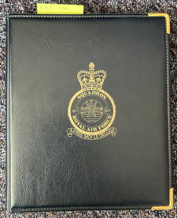 Superb RFDC Collection 1 32 All Contain Signatures of RAF Personnel. Housed in Blue Binder RAF: Superb RFDC Collection 1 32 All Contain Signatures of RAF Personnel. Housed in Blue Binder RAF Folder. Signatures include Sqn Ldr James Lacey, Sqn Ldr Paul Day, WSO Randle, CSM Anderson, Sir Nigel Bag