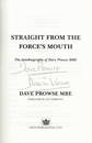 Dave Prowse Signed 1st Edition Book Titled Straight From the Force's Mouth- Autobiography. Published