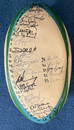 Nelson Mandela Signed Official Gilbert Size 5 Match ball From 1995 South Africa Rugby World Cup