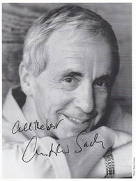 Andrew Sachs Late Great Fawlty Towers Actor 7x5 inch Signed Photo. Good Condition. All autographs