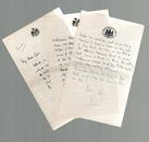 George Lloyd, 1st Baron Lloyd ALS Dated January 1923. 7 Pages of Content. Written in black ink. Good