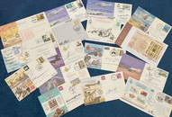 WW2 RAF Collection of 16 Signed Military and RAF FDC's. Signatures include Sir Michael Gray,