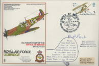 WW2 Sir Keith Park signed rare RAF Uxbridge Spitfire cover SC30. Air Chief Marshal Sir Keith
