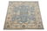 8X8 Square Oushak Rug Vegetable Dyed Hand-Knotted Wool