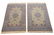 Pair of Vintage 5X8 Persian Fine Wool & Silk Isfahan