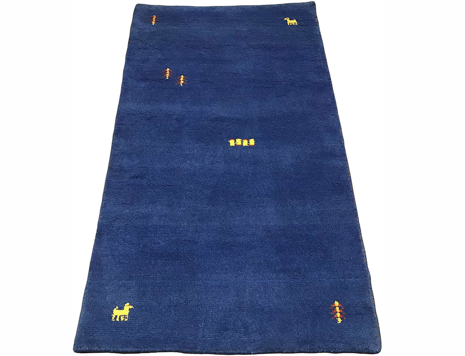 3X5 Persian Gabbeh Nomadic Twisted-Wool Hand-Knotted (1 of 5)
