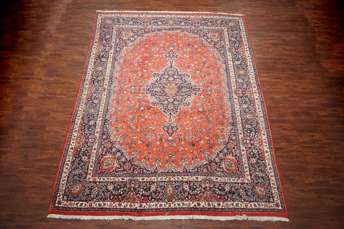 Signed 10X13 Persian Khorasan Vintage Fine Rug (1 of 6)