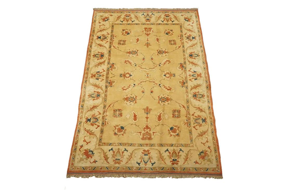 7X10 Original Turkish Oushak Hand-Knotted Rug (1 of 6)