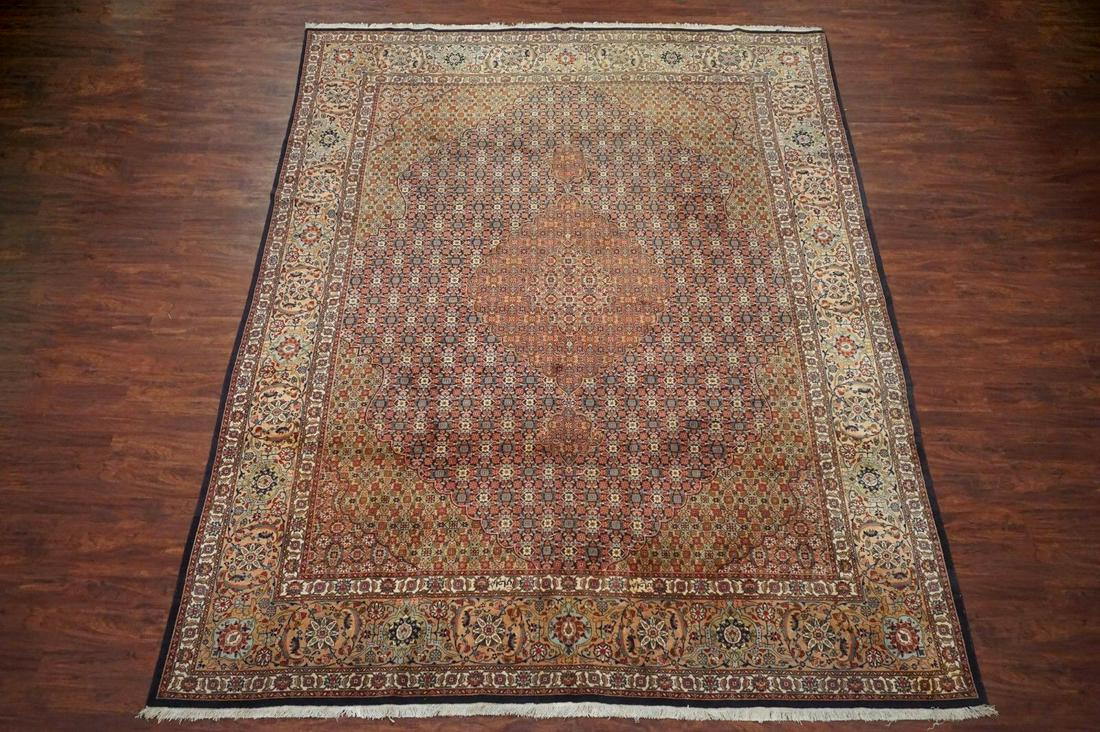 9X13 Fine Signed Persian Tabriz 300+ KPSI, circa 1960 (1 of 5)