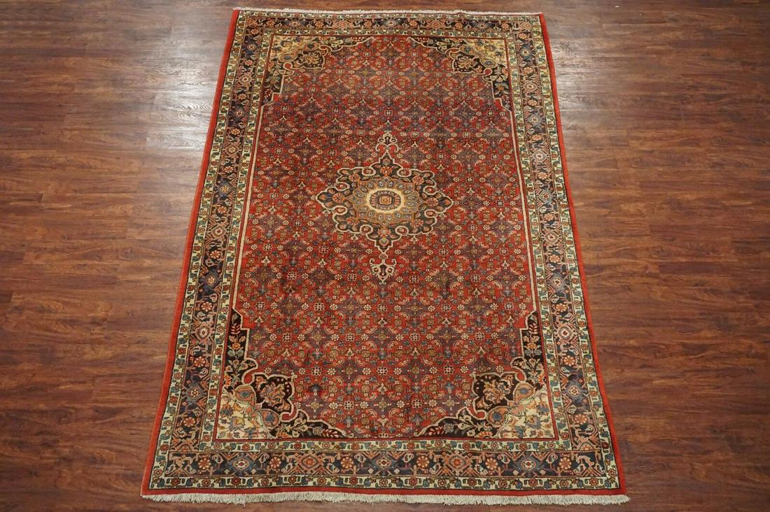 7X10 Fine Vintage Persian Bidjar Mahi Rug, circa 1960 (1 of 6)