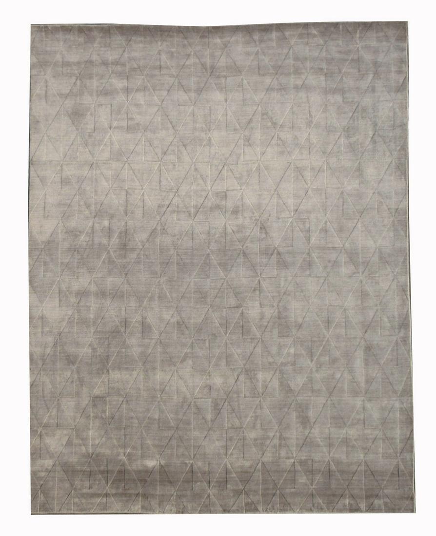 7X10 Silk Modern Handmade Area Rug (1 of 6)