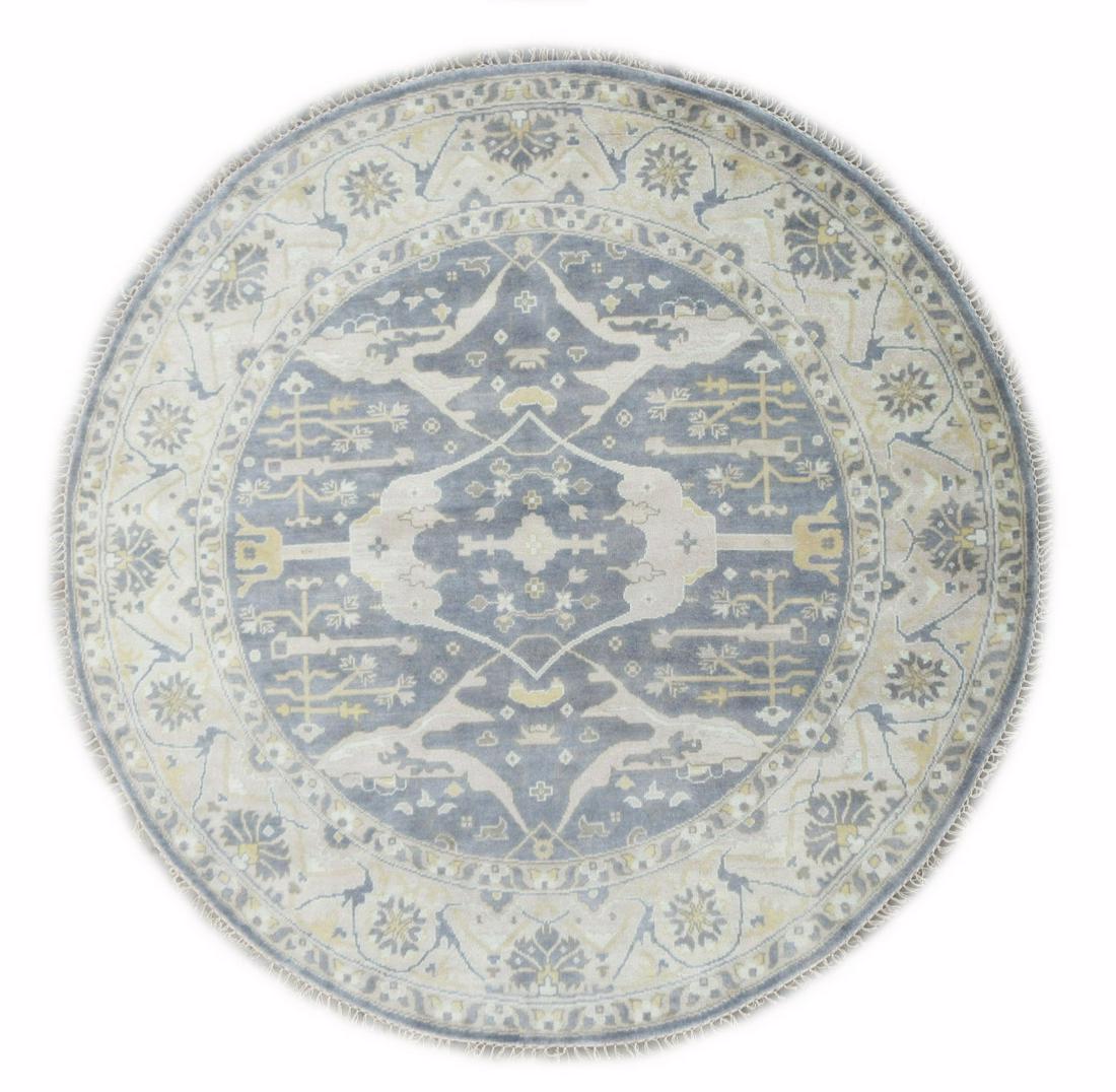 Round 9X9 Oushak Area Rug (1 of 6)