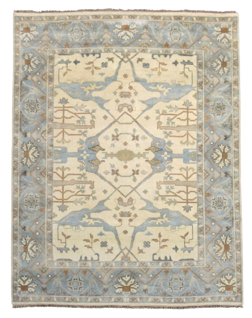 8X10 Beige Oushak Area Rug (1 of 7)