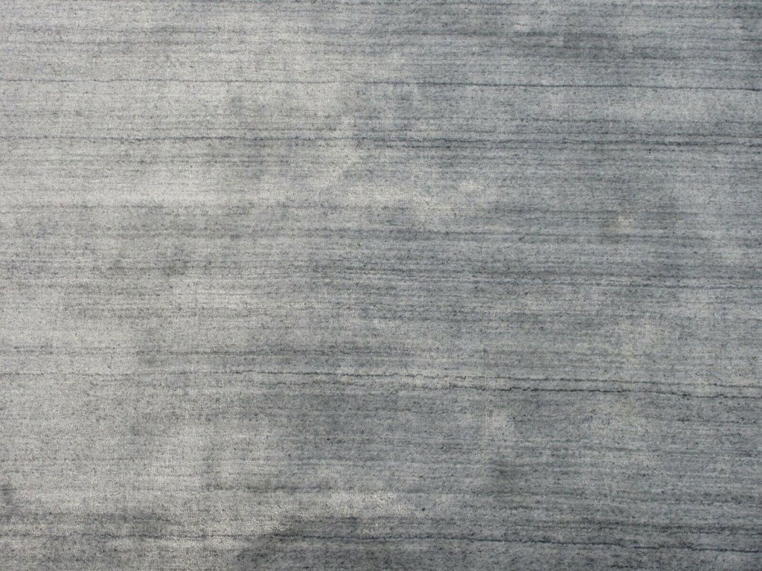 4X6 Silver Silk Modern Handmade Area Rug (1 of 6)