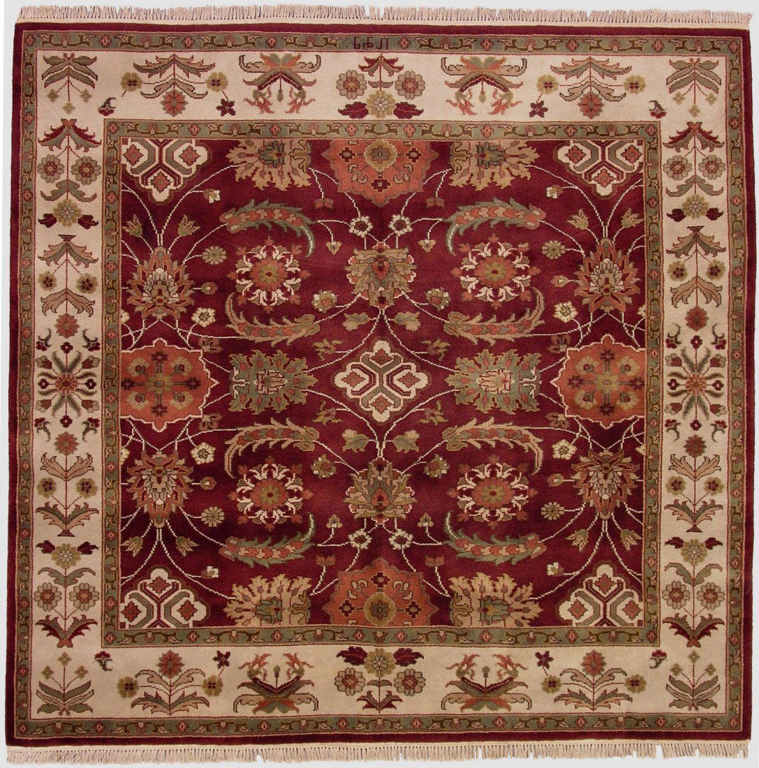 164 11x11 SQUARE SIGNED MAHAL DESIGN ORIENTAL AREA RUG Oct 28, 2012 Manhattan Oriental Rugs