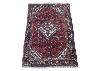 4X5 Estate Antique Persian Malayer Rug, Circa 1940