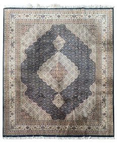 8X10 Estate Tabriz Mahi Rug, Circa 1990