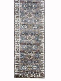 3X20 Brown Oushak Runner
