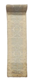 3X25 Light-Blue Oushak Runner